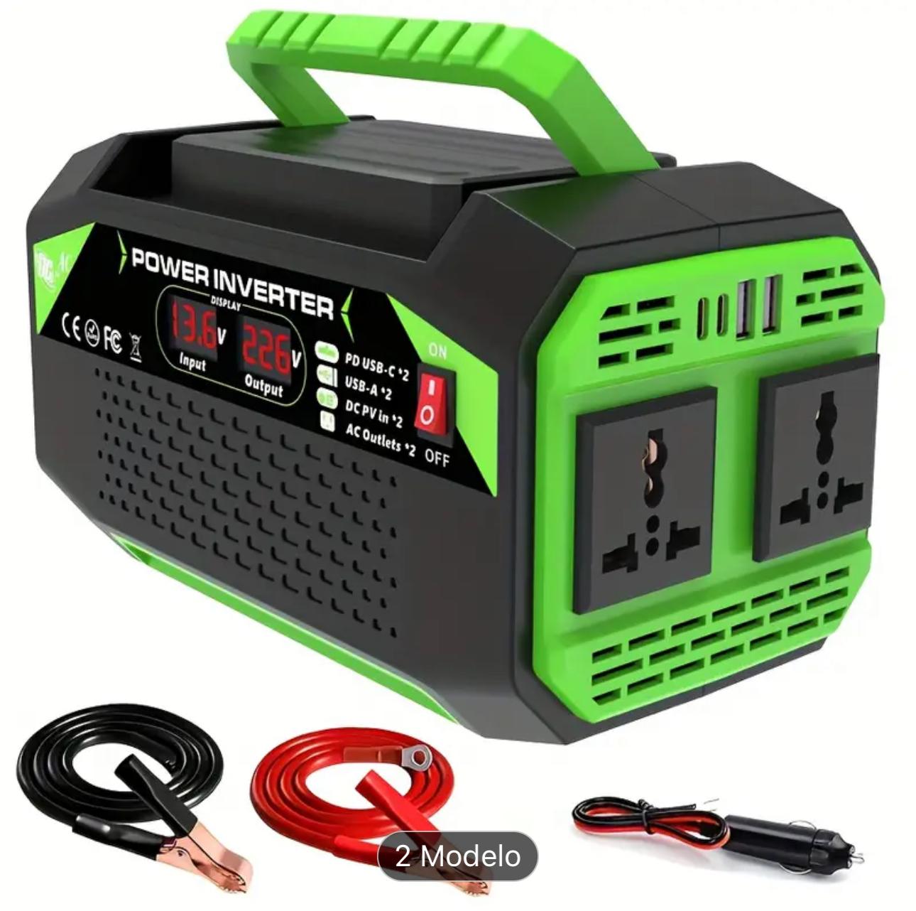 Inversor de Potencia Portátil 1000W