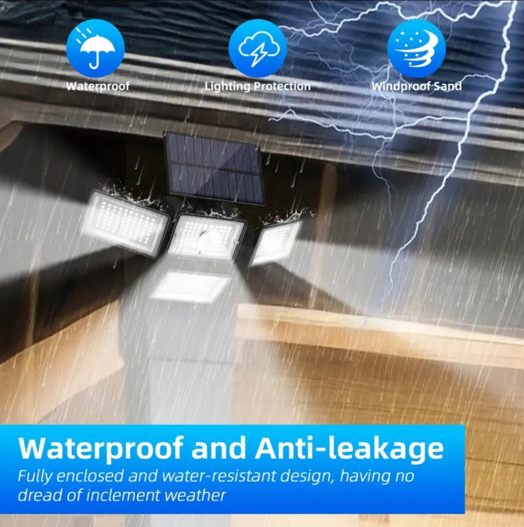 Luces para  Exterior, Iluminación Solar Farolas de Ahorro de Energía.
