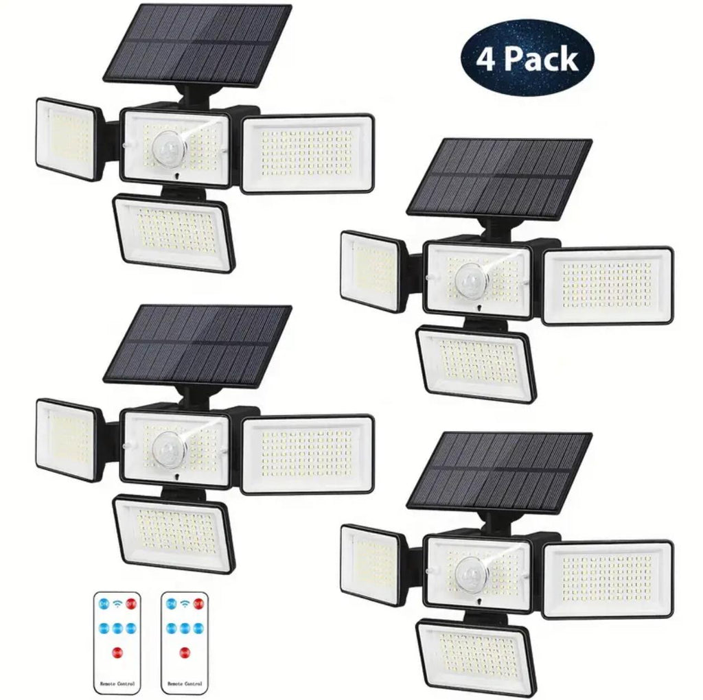 Luces para  Exterior, Iluminación Solar Farolas de Ahorro de Energía.