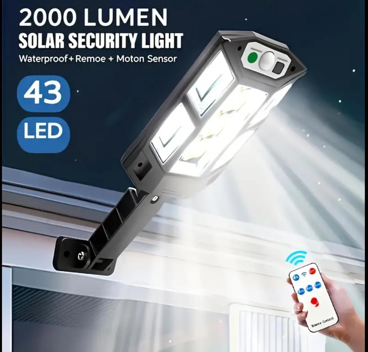 Lámpara Solar, Luz para Exterior de Pared Súper Brillante
