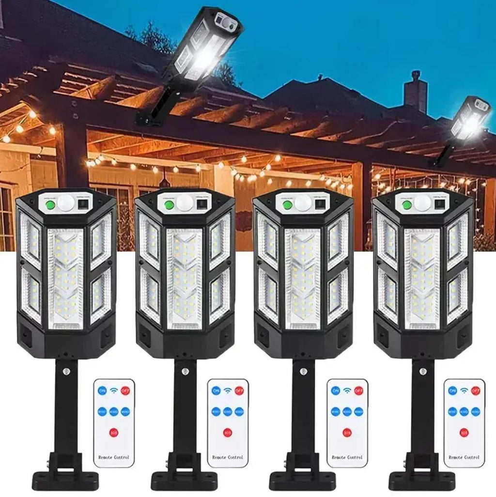 Lámpara Solar, Luz para Exterior de Pared Súper Brillante