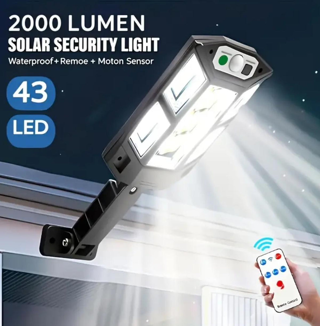 Lámpara Solar, Luz para Exterior de Pared Súper Brillante