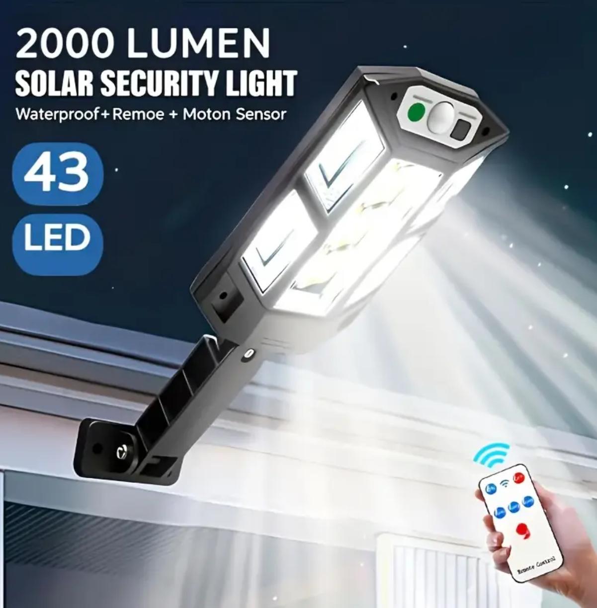 Lámpara Solar, Luz para Exterior de Pared Súper Brillante