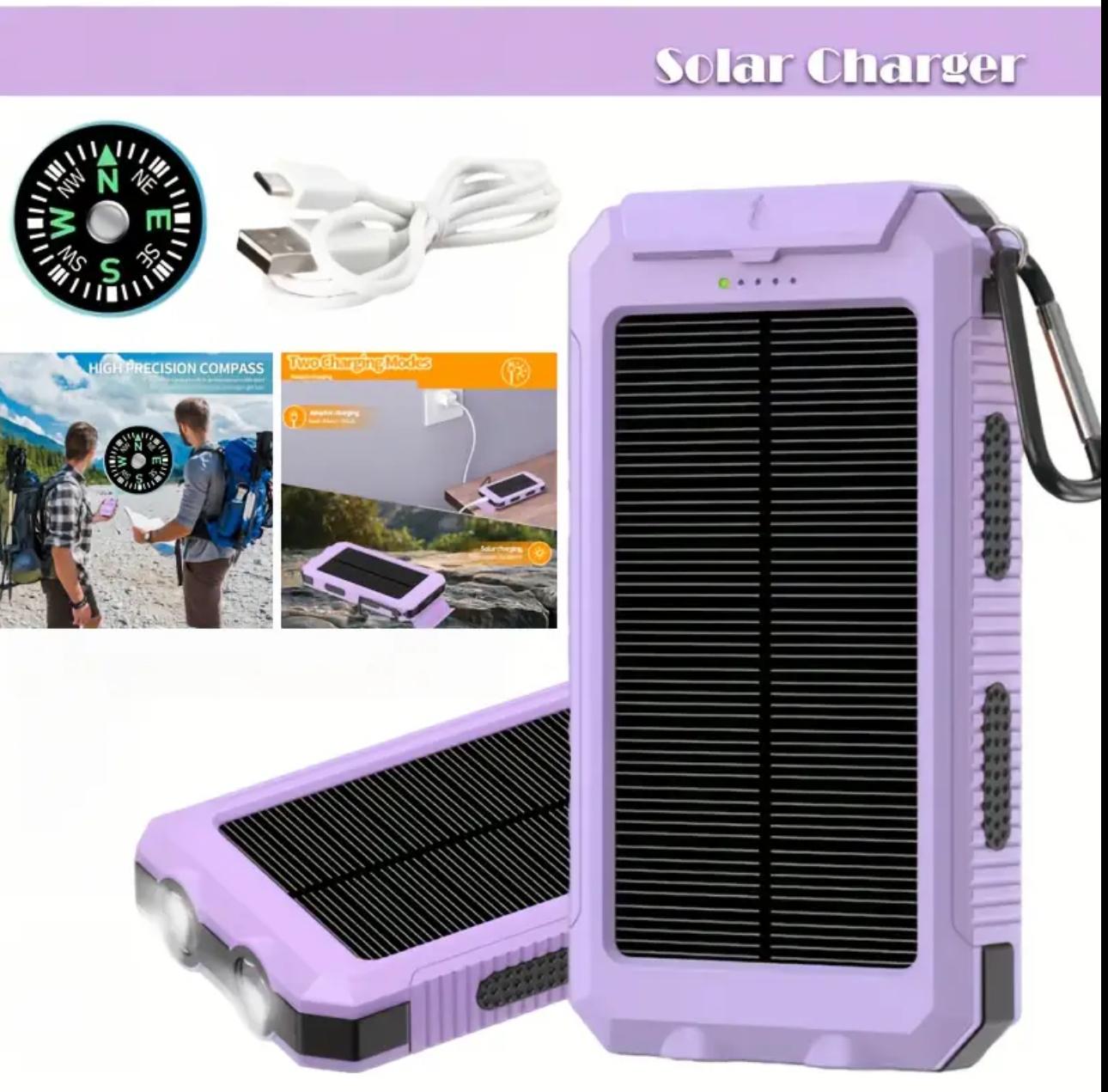 Batería Portátil Solar para Teléfonos Móviles