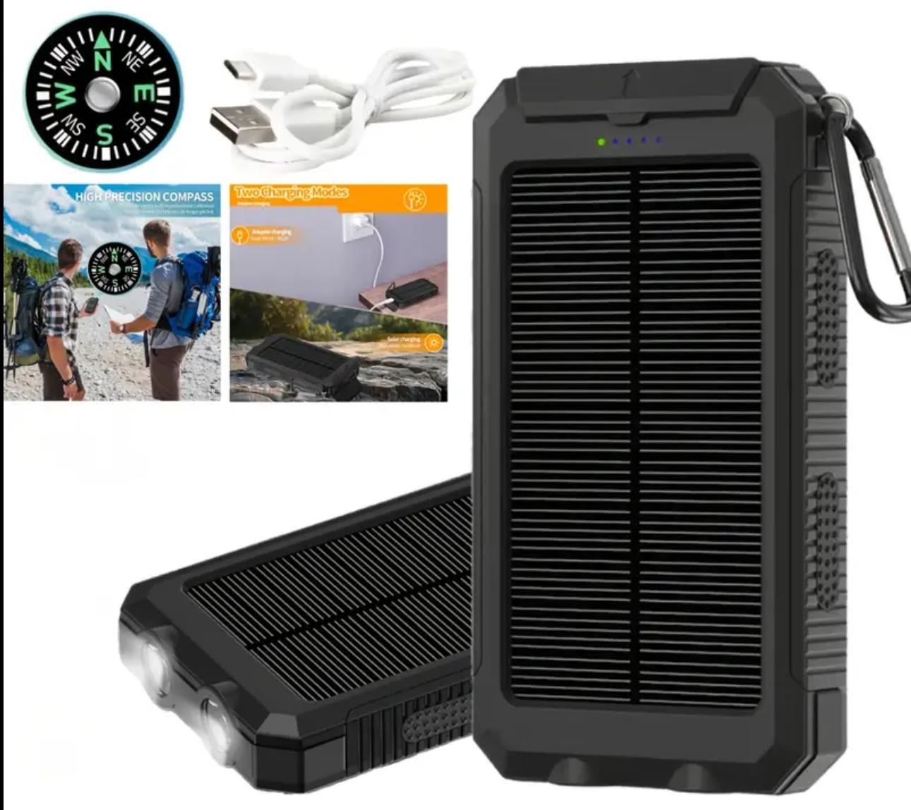 Batería Portátil Solar para Teléfonos Móviles