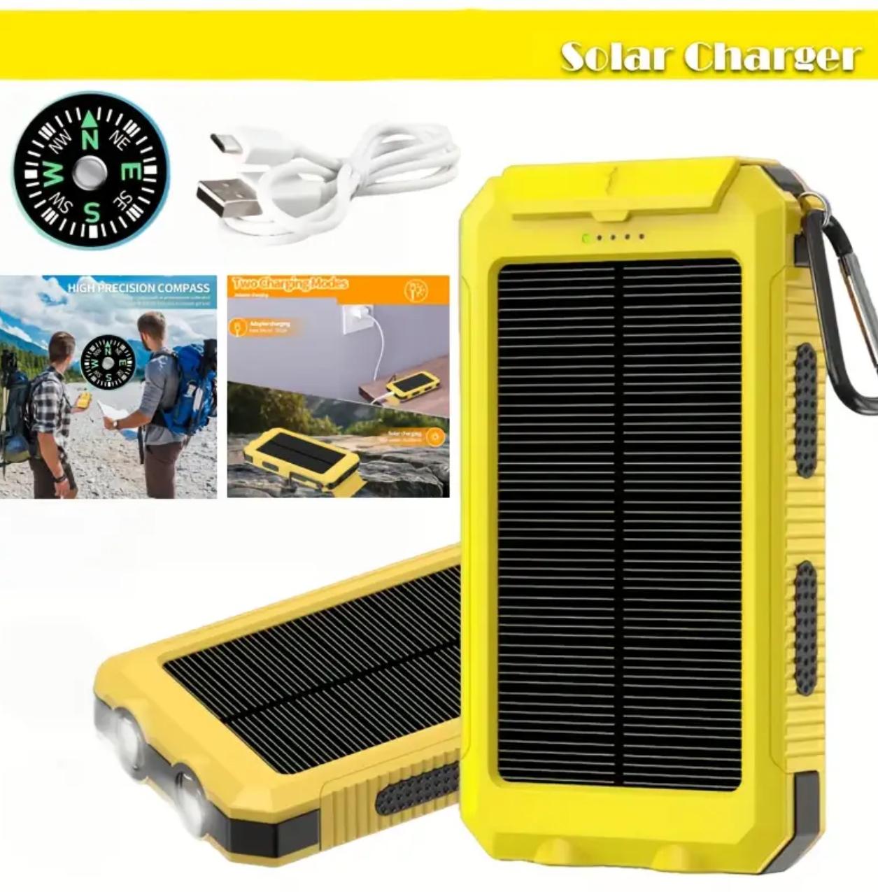 Batería Portátil Solar para Teléfonos Móviles