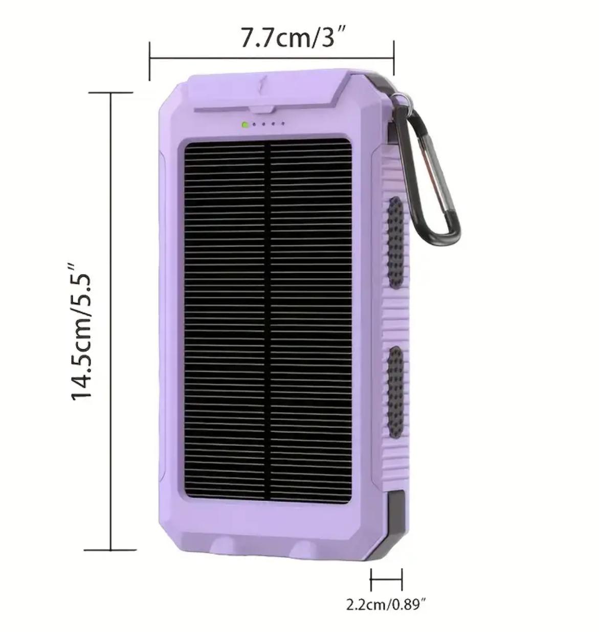 Batería Portátil Solar para Teléfonos Móviles