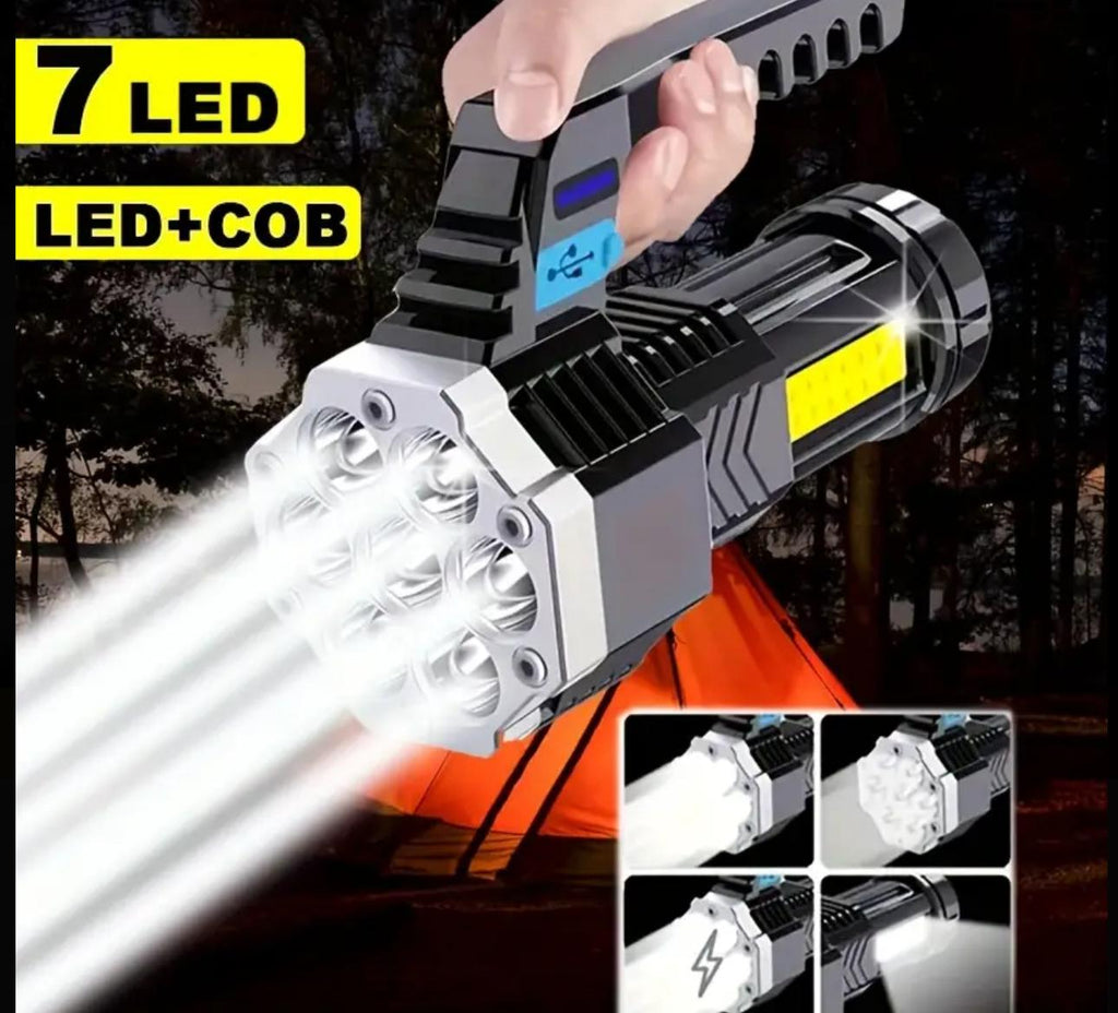 Linterna de alta potencia con Luz lateral