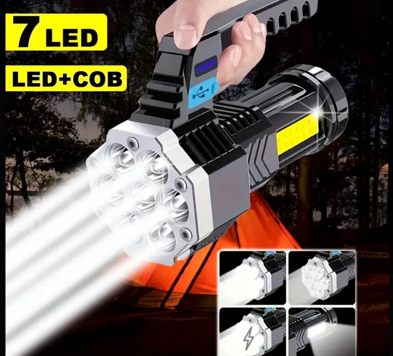 Linterna de alta potencia con Luz lateral