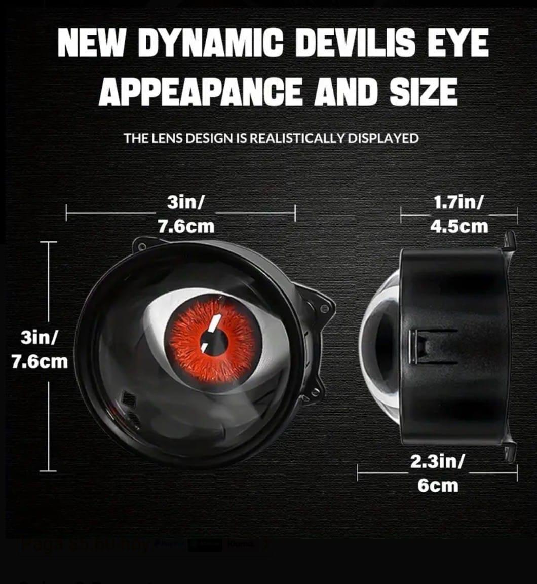 Luces Decorativas Atmosféricas. Ojo de Diablo.